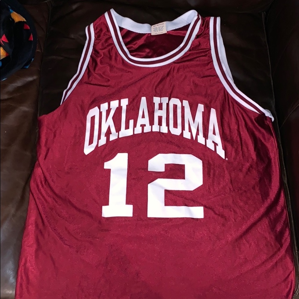 Vintage University of Oklahoma Basketball Jersey